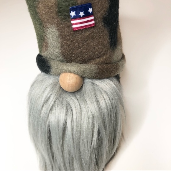 Handmade adorable US military gnome - Picture 2 of 6